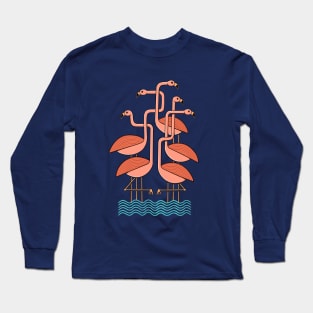 Flamingos Long Sleeve T-Shirt